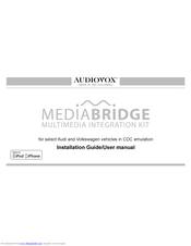 Audiovox A-MBR-1500-AUD Installation Manual & User Manual