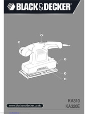 Black & Decker KA511E Instructions Manual