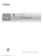D-Link xStack DGS-3600 Series User Manual