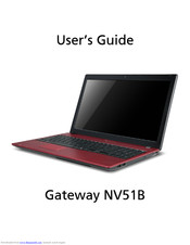 Gateway NV51B User Manual