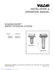 Vulcan-Hart SCALEBLOCKER SPS620V Installation & Operation Manual