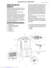DeLonghi Humidifier Instrucion Manual
