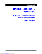 Honeywell HRHD9+ User Manual