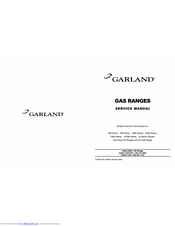 Garland GV280 Series Service Manual