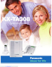 Panasonic KX-TA30830 - Speakerphone Telephone With Backlit Single Line LCD Display Specifications