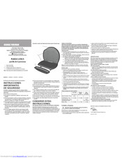 George Foreman GR0030P Instructions