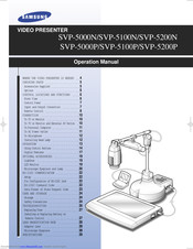 Samsung SVP-5000N Operation Manual