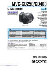 Sony CD Mavica MVC-CD400 Service Manual