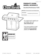 Char-Broil 463262812 Product Manual