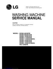 LG WD(M)-11230(5)FBB(N) Service Manual