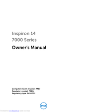 Dell Inspiron 7437 Owner's Manual