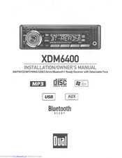 Dual XDM6400 Installation & Owner's Manual