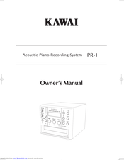 Kawai PR-1 Owner's Manual