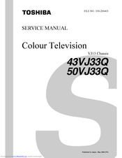 Toshiba 50VJ33Q Service Manual