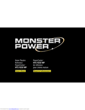 Monster Power HTS1650MP Owner's Manual