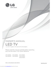 LG 47LA6950 Owner's Manual