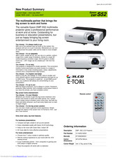 Epson EMP S52 Brochure & Specs