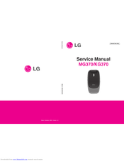 LG KG370 Service Manual
