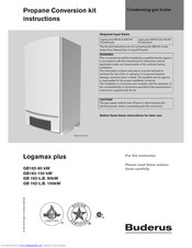 Buderus Logamax plus GB162-L.B Instructions Manual