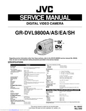 JVC GR-DVL9800A Service Manual