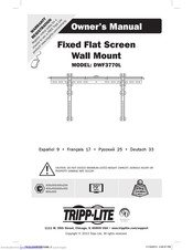 Tripp Lite DWF3770L Owner's Manual