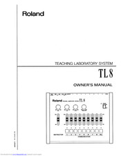 Roland TL 8 Owner's Manual