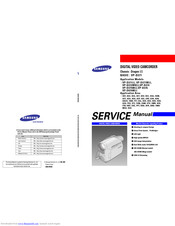 Samsung VP-D374 Service Manual