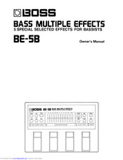 Roland BE-5B Owner's Manual