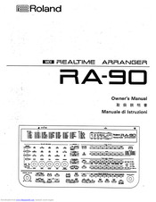 Roland RA-90 Owner's Manual