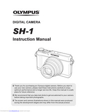 Olympus SH-1 Instruction Manual