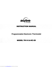 Aube Technologies TH141A-HC-28 Instruction Manual