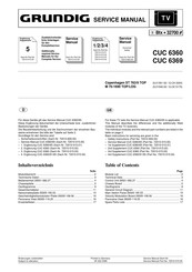 Grundig CUC 6369 Service Manual