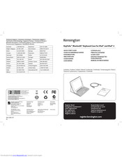 Kensington KeyFolio Quick Start Manual
