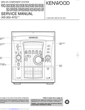 Kenwood RXD-553 Service Manual