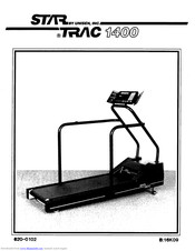 star trac 1400 Operating And Owners Manual