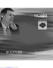 Cardo Systems Scala-500 Combo Manual