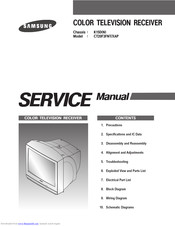 Samsung CT20F3XAP Service Manual