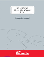 Baumatic BW325SL Instruction Manual