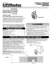 Chamberlain LiftMaster Star250 Quick Manual
