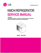 LG GR-K192UF Service Manual