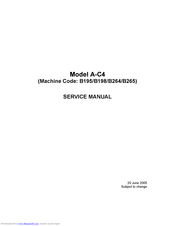 Ricoh A-C4 Service Manual