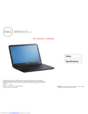 Dell Inspiron 3537 Specification