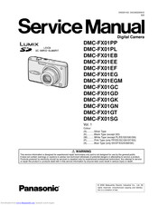Panasonic Lumix DMC-FX01GD Service Manual