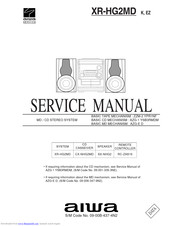 Aiwa XR-HG2MD Service Manual