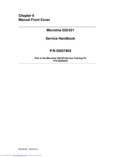 Oki Microline 520 Service Handbook