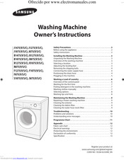 Samsung F1075C Owner's Instructions Manual