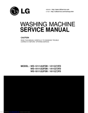 LG WD-16116FDB Service Manual