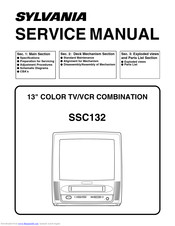 Sylvania 13 Inch SSC132 Service Manual