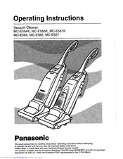 Panasonic MC-E566 Operating Instructions Manual