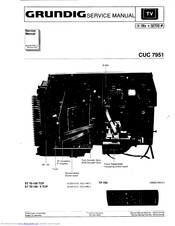 Grundig CUC 7951 Service Manual